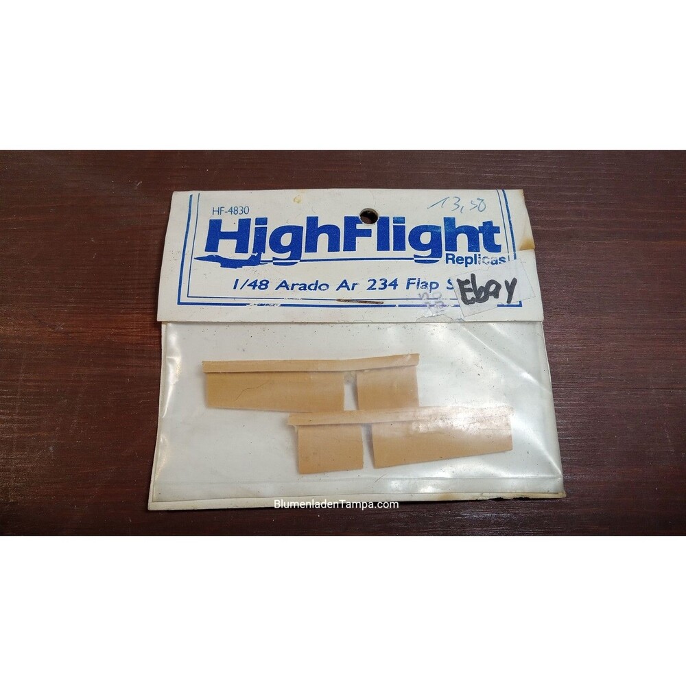 1/48 Arado 234 Flap conversion for more realistic appearance, Resin